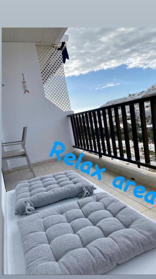 Lovely Apartment Seaview In Puerto Rico With Heated Swimming Pool, Free Wi-Fi And Free Private Parking Dış mekan fotoğraf